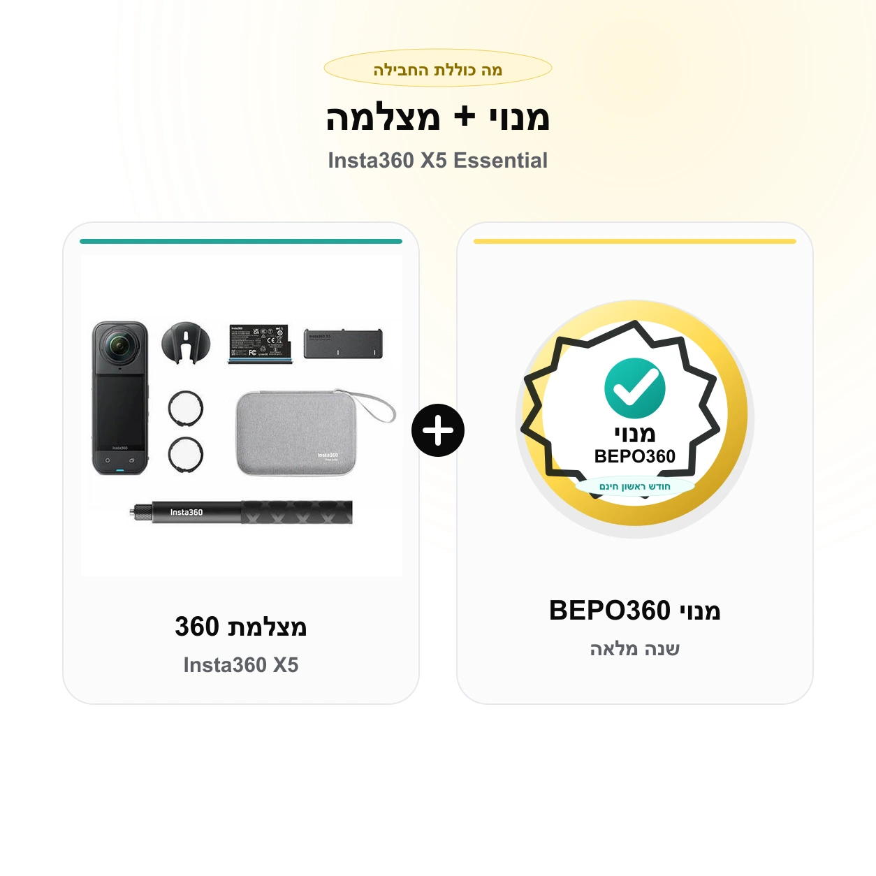 מה כוללת ערכת סטרטר — BEPO360